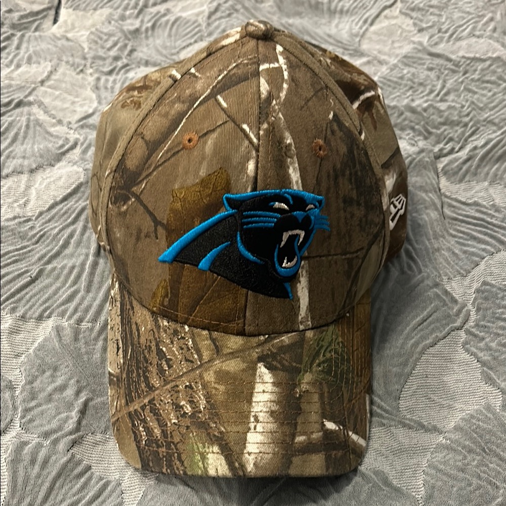 Camouflage Cap with The Panthers Logo